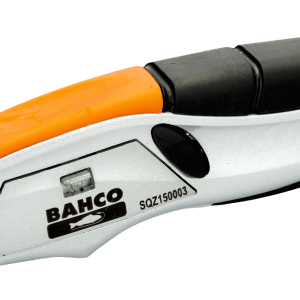 Bahco Squeeze Retractable Utility Knives with Rubber Grip SQZ150003