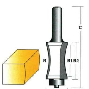 Carbitool THBN45B1/2 Router Bit