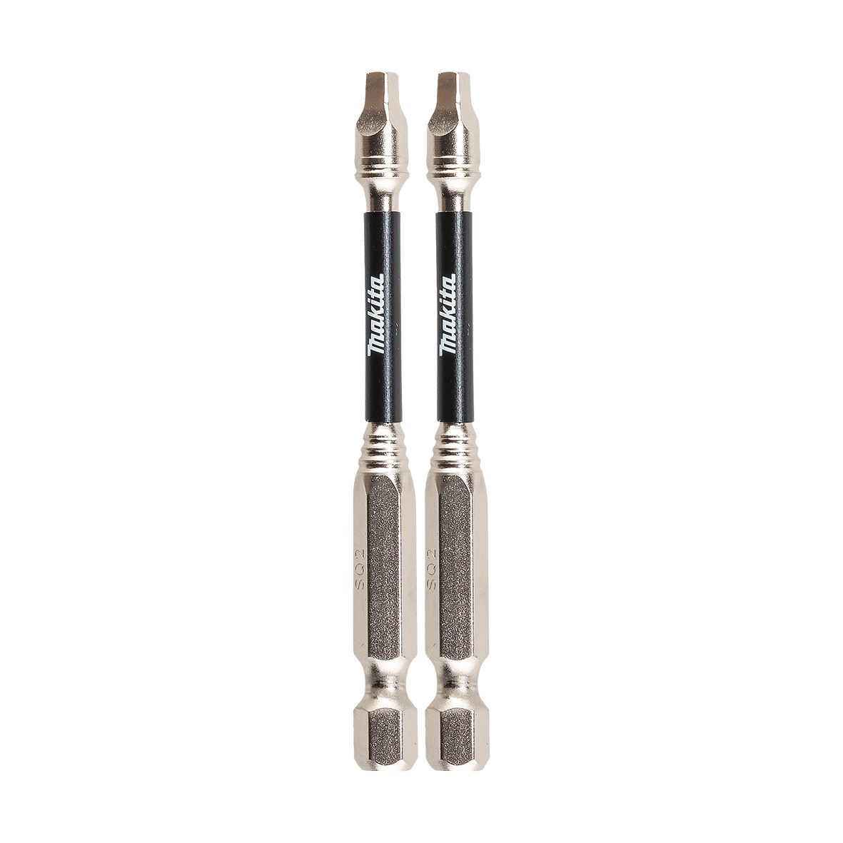 Makita Impact-XPS Square Drive SQ2 x 76mm Power Bit 2 Pack E-18683