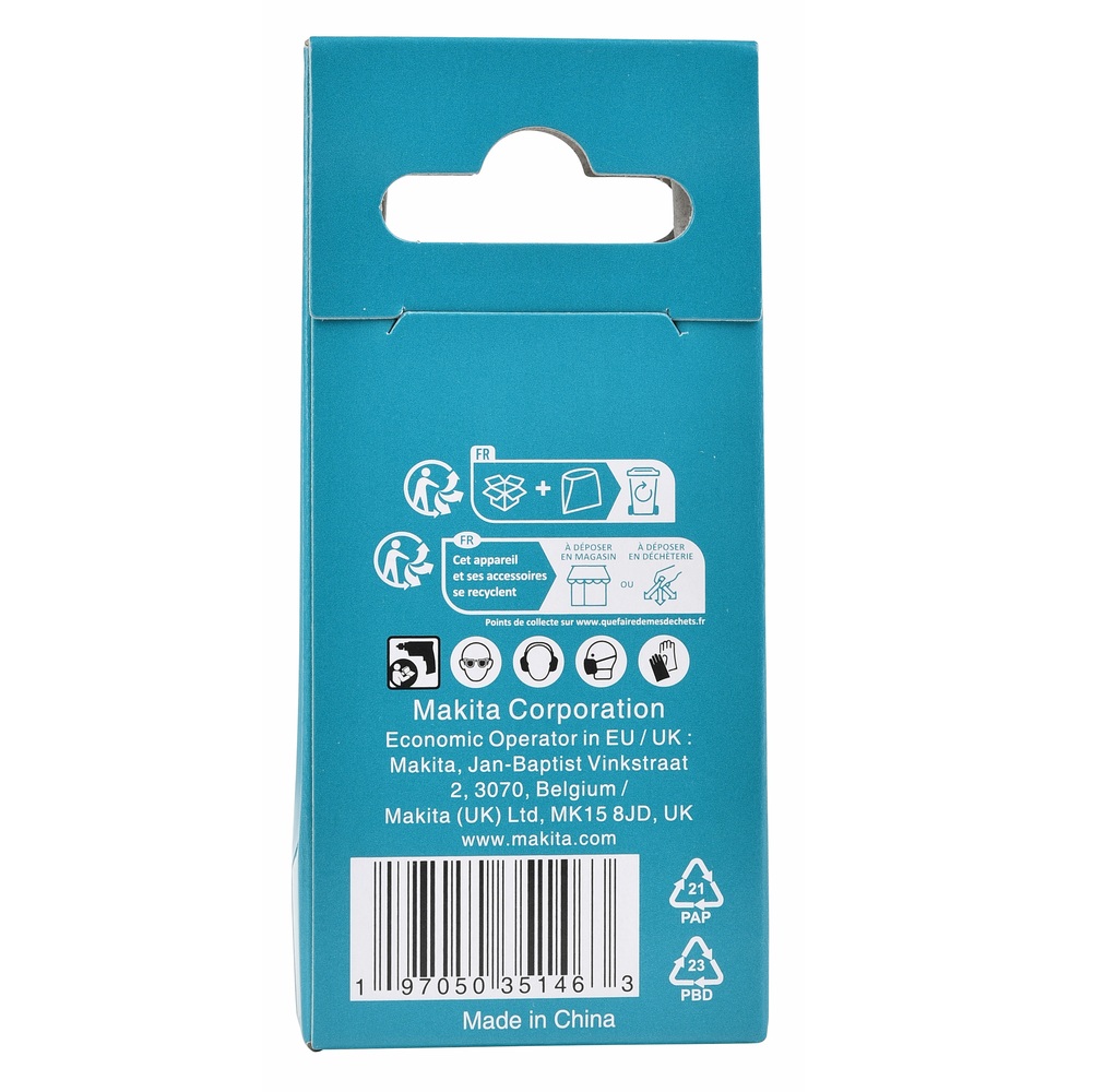Makita 6mm x 58mm Glass & Tile TCT Drill Bit D-78433
