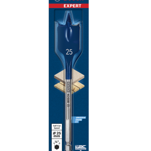 Bosch Spade Bit 25 x 152mm - EXPERT Self Cut Speed Spade Drill Bit 2608900322