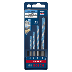 Bosch CYL-9 Multi Construction Drill Bit Set 4pc 2608900649