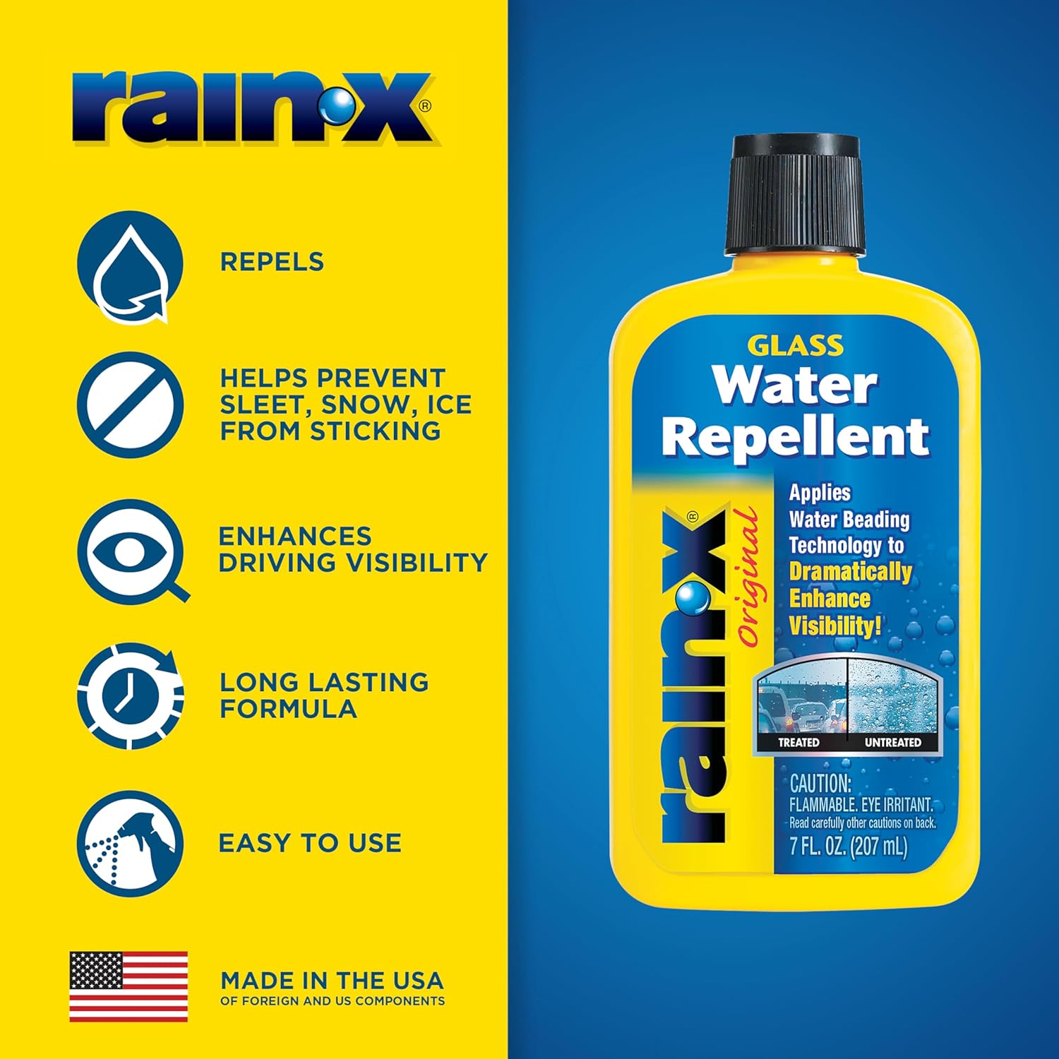 Rainx Original Glass Water Repellent 207ml 800002243 - Image 4