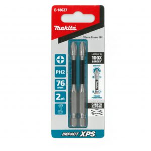 Makita Impact-XPS Phillips Drive PH2 x 76mm Power Bit 2 Pack E-18627