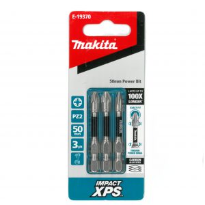 Makita Impact-XPS Pozi Drive PZ2 x 50mm Power Bit 3 Pack E-19370