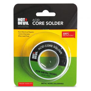 Hot Devil Acid Core Solder (Metal Work) HDACS