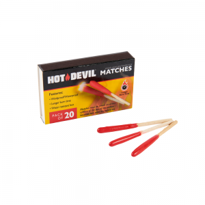 Hot Devil Wind and Waterproof Matches HDFW20