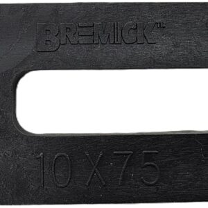 Bremick 10mm x 75mm Black Window Packers - 70 Pack AWPL1000752P