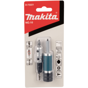 Makita #10 Gauge Drill Countersink and Drive Bit D-73221