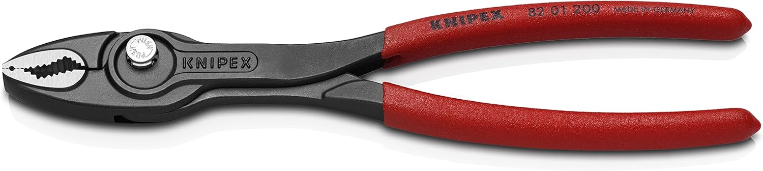 KNIPEX 200mm TwinGrip Slip Joint Plier 8201200SB