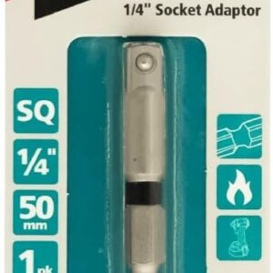 Makita Impact-XPS Socket Adaptor 1/4" x 50mm 1 Piece E-10316