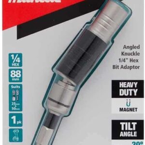 Makita Impact-XPS Angled Knuckle 1/4"Hex Bit Adaptor 1 Piece E-22763