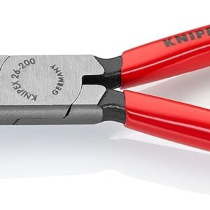 KNIPEX 200mm Snipe Nose Side Cutting Pliers Bent 2621200SB
