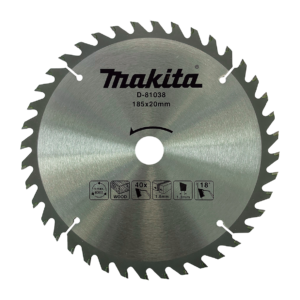 Makita 185mm x 20mm x 40T Economy TCT Circular Saw Blade D-81038