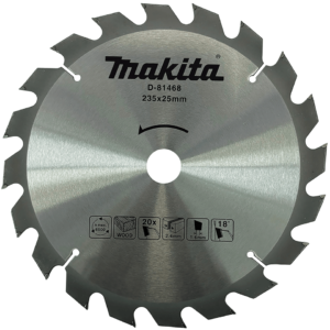 Makita 235mm x 25mm x 20T Economy TCT Circular Saw Blade D-81468