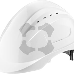 Workarma Vented Hard Hat 6-Point Harness White HHSVAWRP002