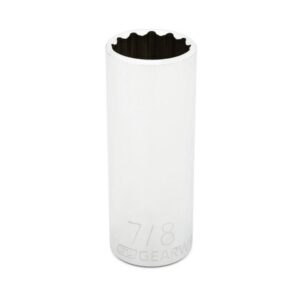 Gearwrench 1/2" Drive 12 Point Deep SAE Socket 7/8" 80779