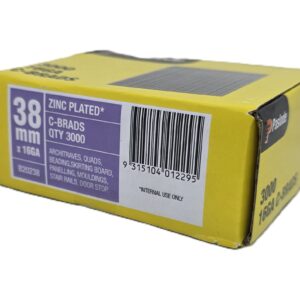 Paslode 38mm C Series 16 Gauge Brad Nails 3000 Pack B20238