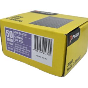 Paslode 50mm C Series 16 Gauge Brad Nails 3000 Pack B20250