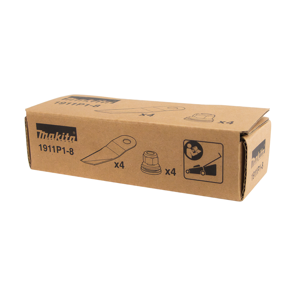 Makita 480mm Swing Back 4 Piece Mower Blade Set 1911P1-8