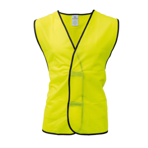 WorkArma Safety Vest Day Use Fluoro Yellow Large WVDCH0VYLG2